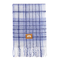Premium Scarf Uggs, for women and men in Blue Tartan view 10