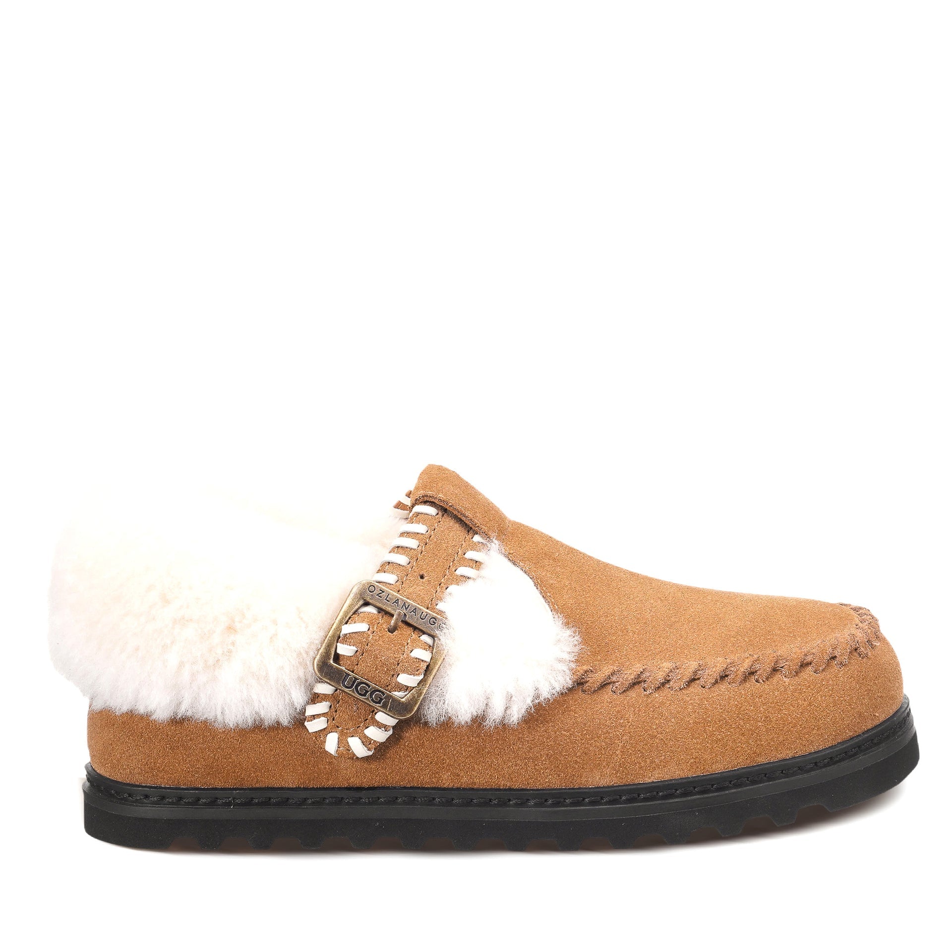 Belt Ugg Slippers, for women in Chestnut view 1