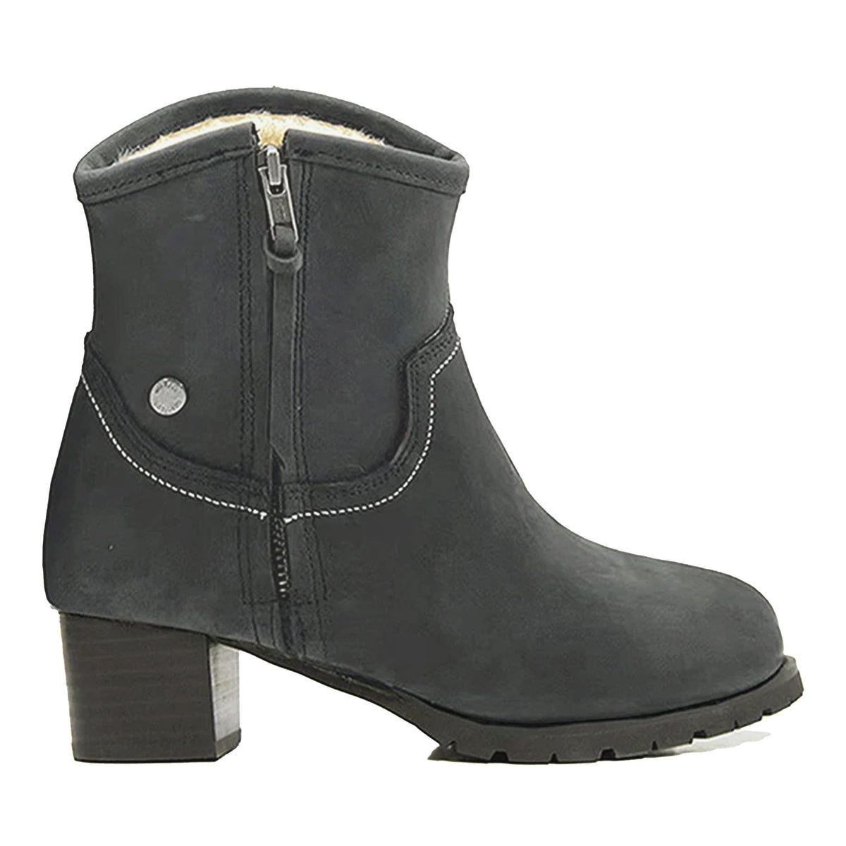 Bonnie Nubuck Boots, for women in Black view 1