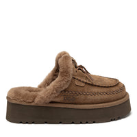 Lace Bow Platform Slippers women's sheepskin ugg slippers view 11