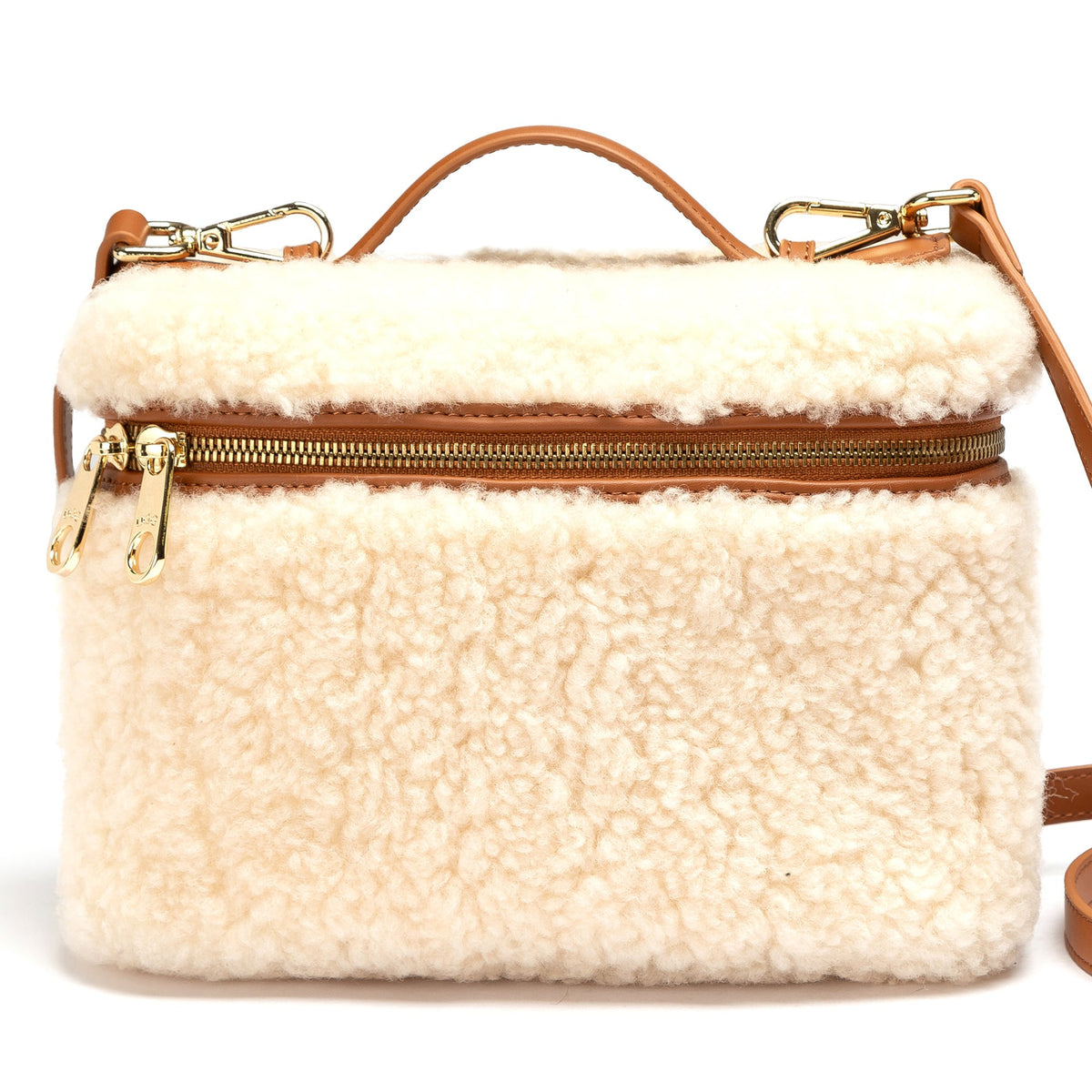 Shearling Box Bag Uggs, for women in Natural view 1
