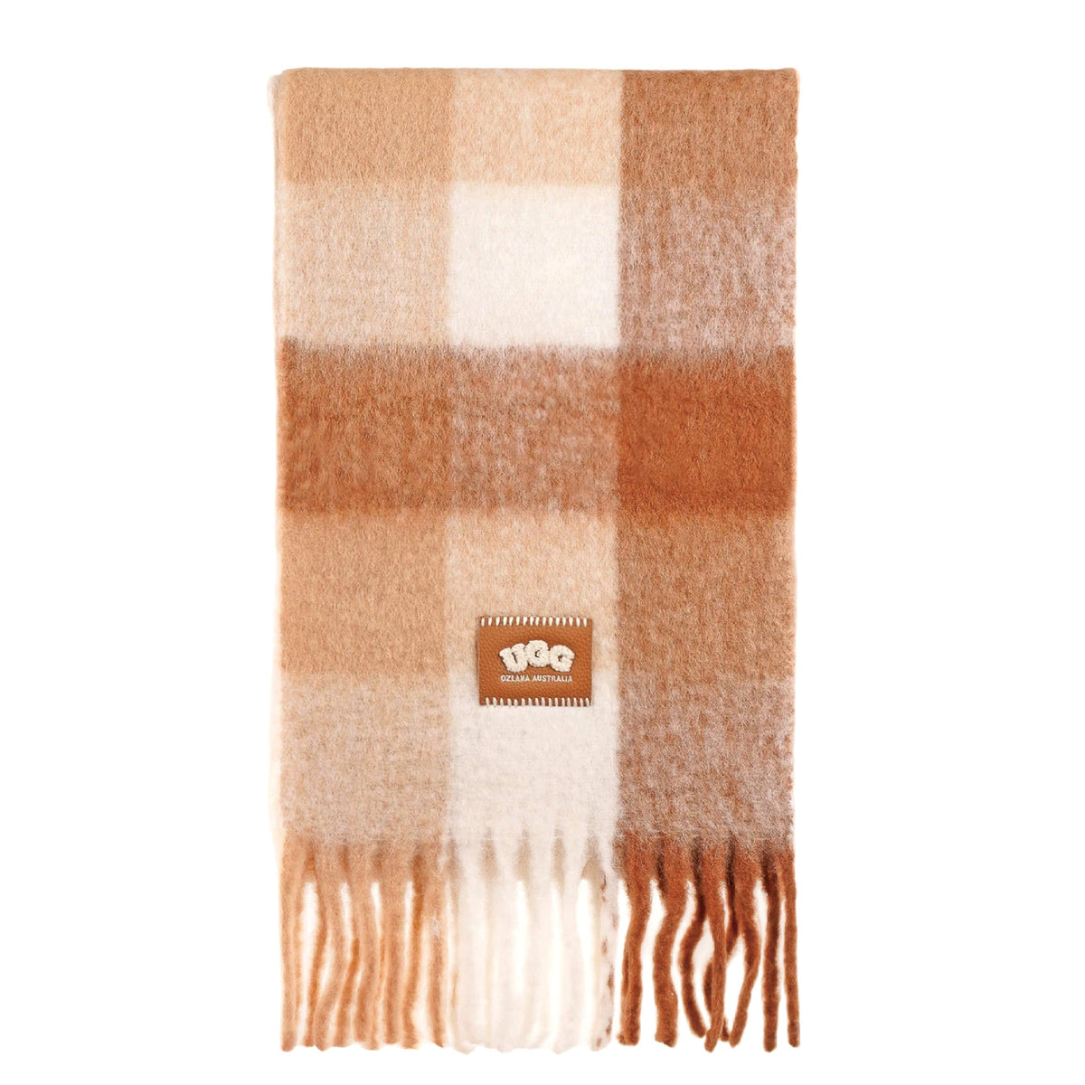Premium Scarf Uggs, for women and men in Creamy Chestnut view 1