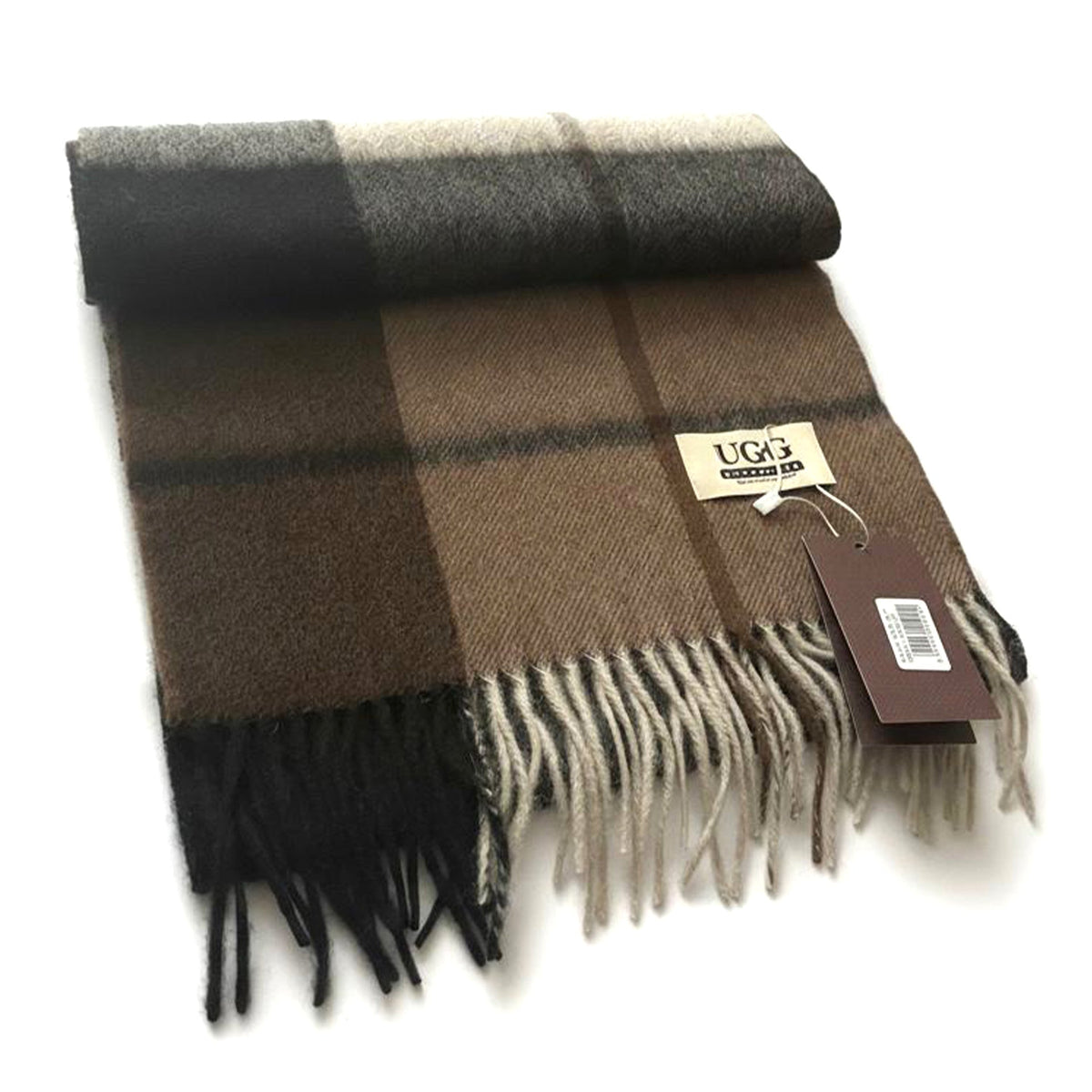 Scarf Wool Uggs, for women and men in Chocolate view 1