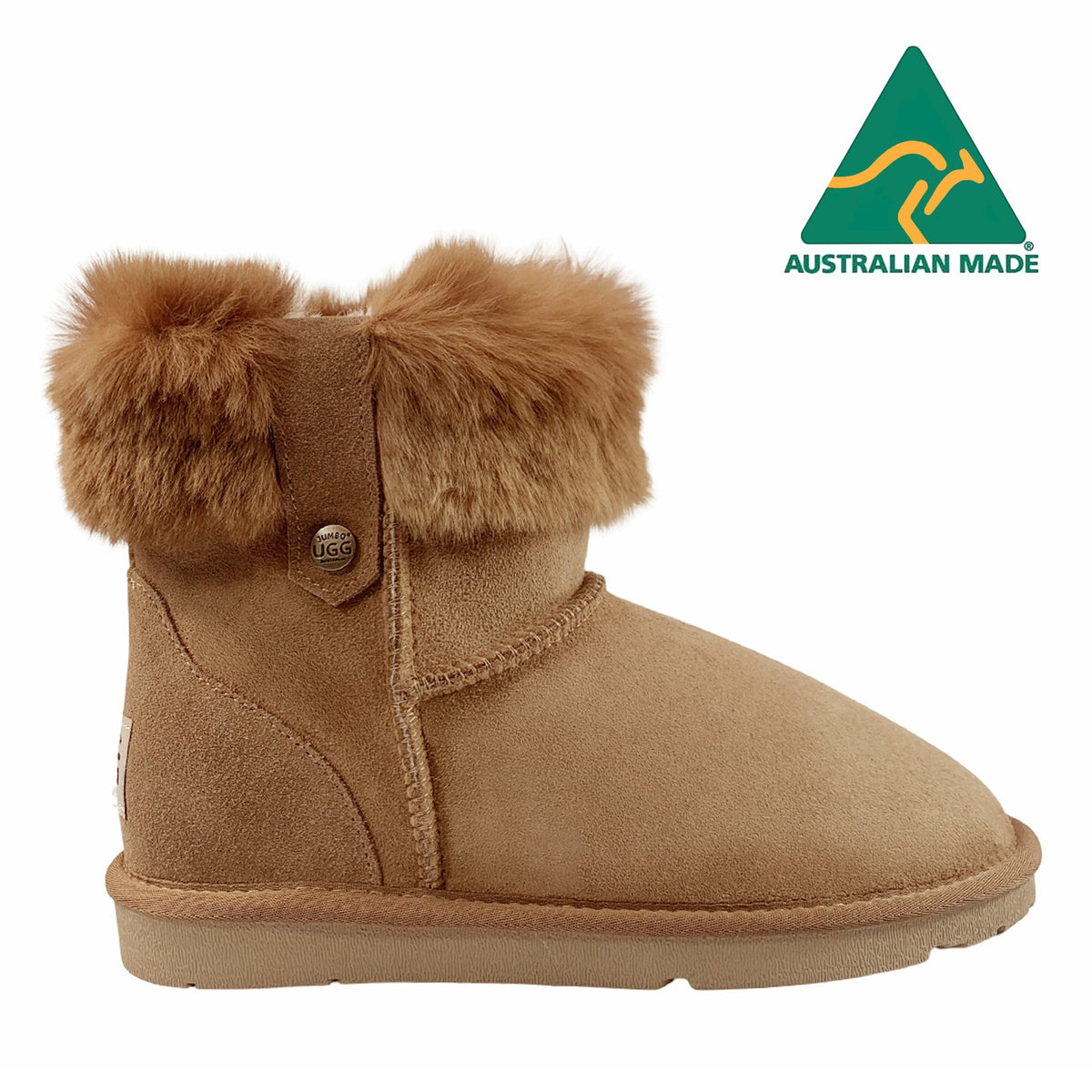 Australian Made - Banff Roo Ugg Boots, for women in Chestnut view 1