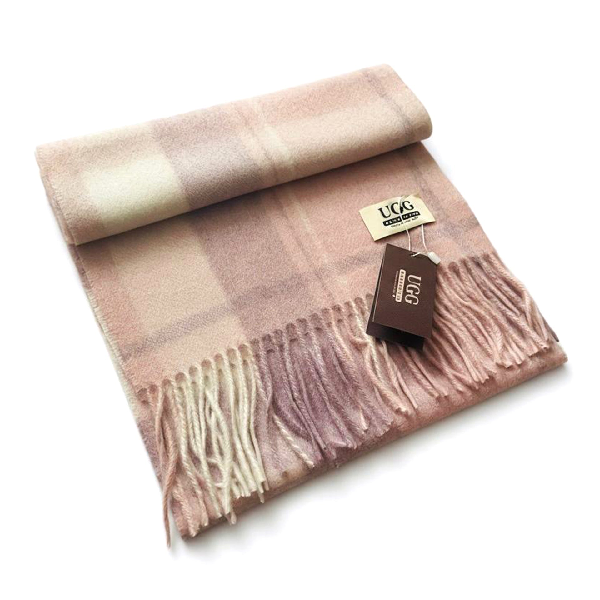 Scarf Wool Uggs, for women and men in Pink / Peach view 13
