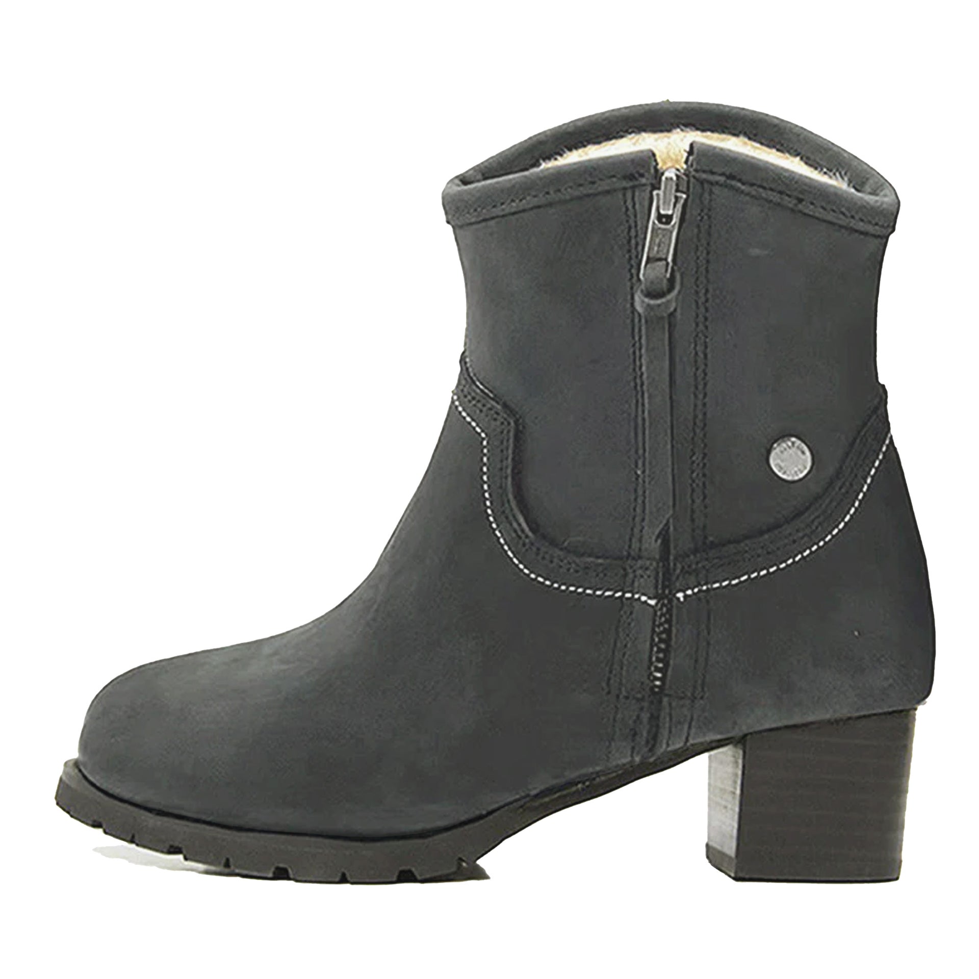 Bonnie Nubuck Boots, for women in Black view 2