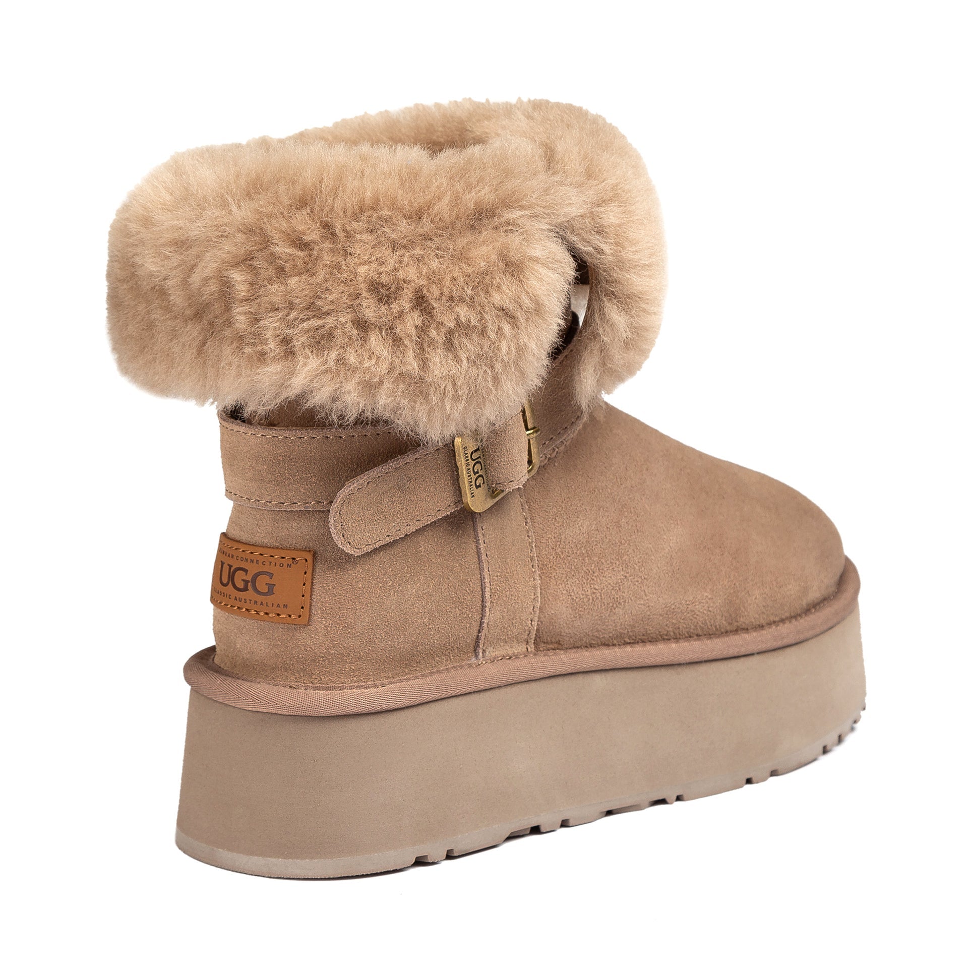 UGG Short Belt Platform Boots, for women view 3