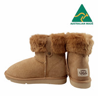 Australian Made - Banff Roo Ugg Boots, for women in Chestnut view 2