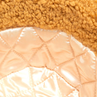 UGG Curly Sheepskin Bucket Hat, for women and men in Chestnut view 6