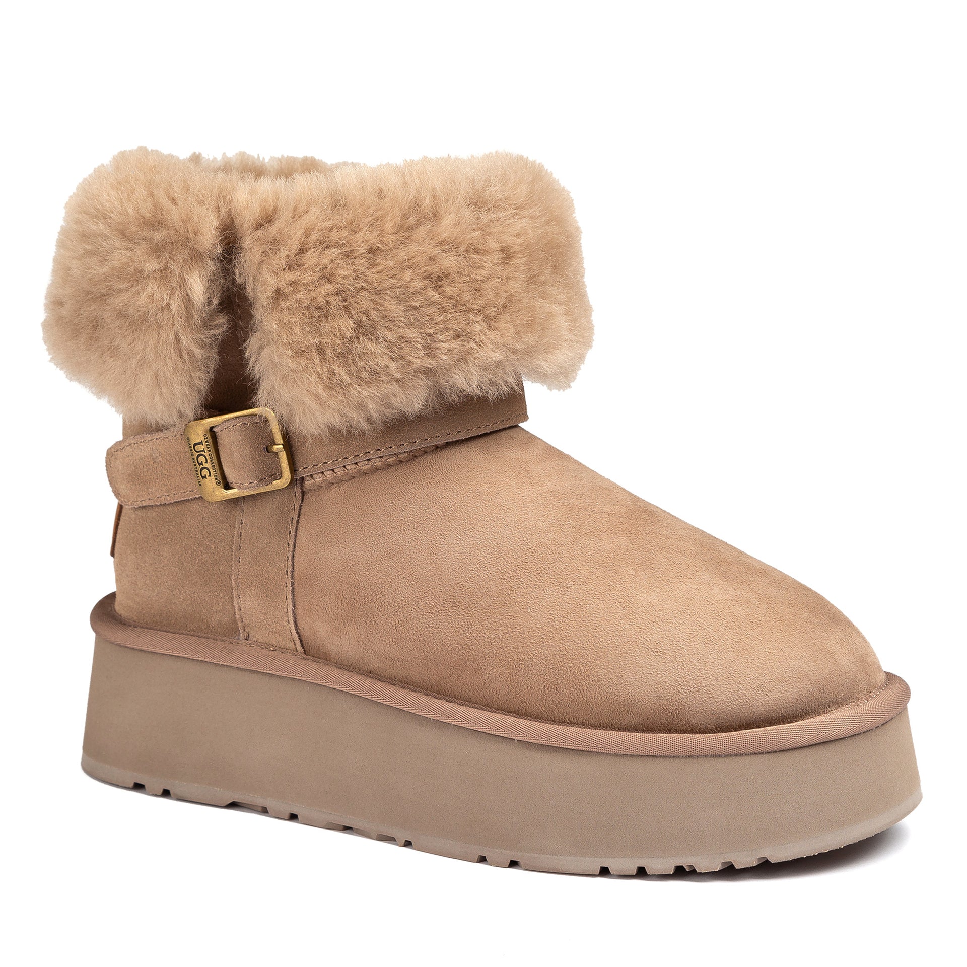 UGG Short Belt Platform Boots, for women view 2