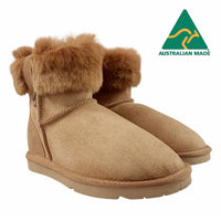 Australian Made - Banff Roo Ugg Boots, for women in Chestnut view 3