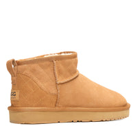 Mini Atasha Platinum Uggs, women's slippers in Chestnut view 3
