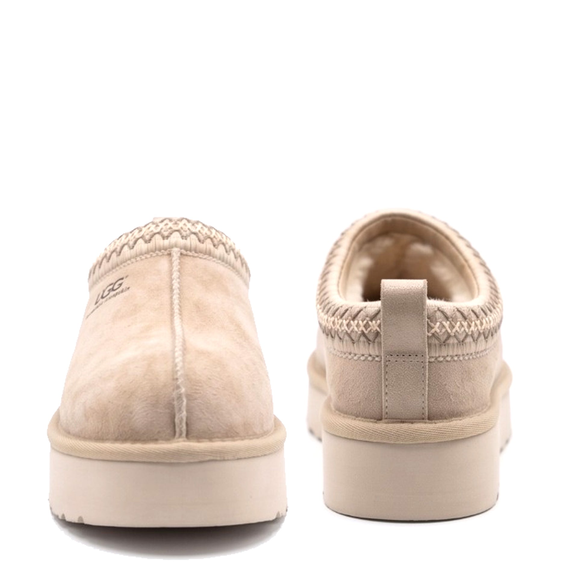Premium Platform Tassie Ugg Slippers, for women in Sand view 12