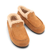 Moccasin Classic Uggs womens sheepskin moccasin slippers in chestnut view 4