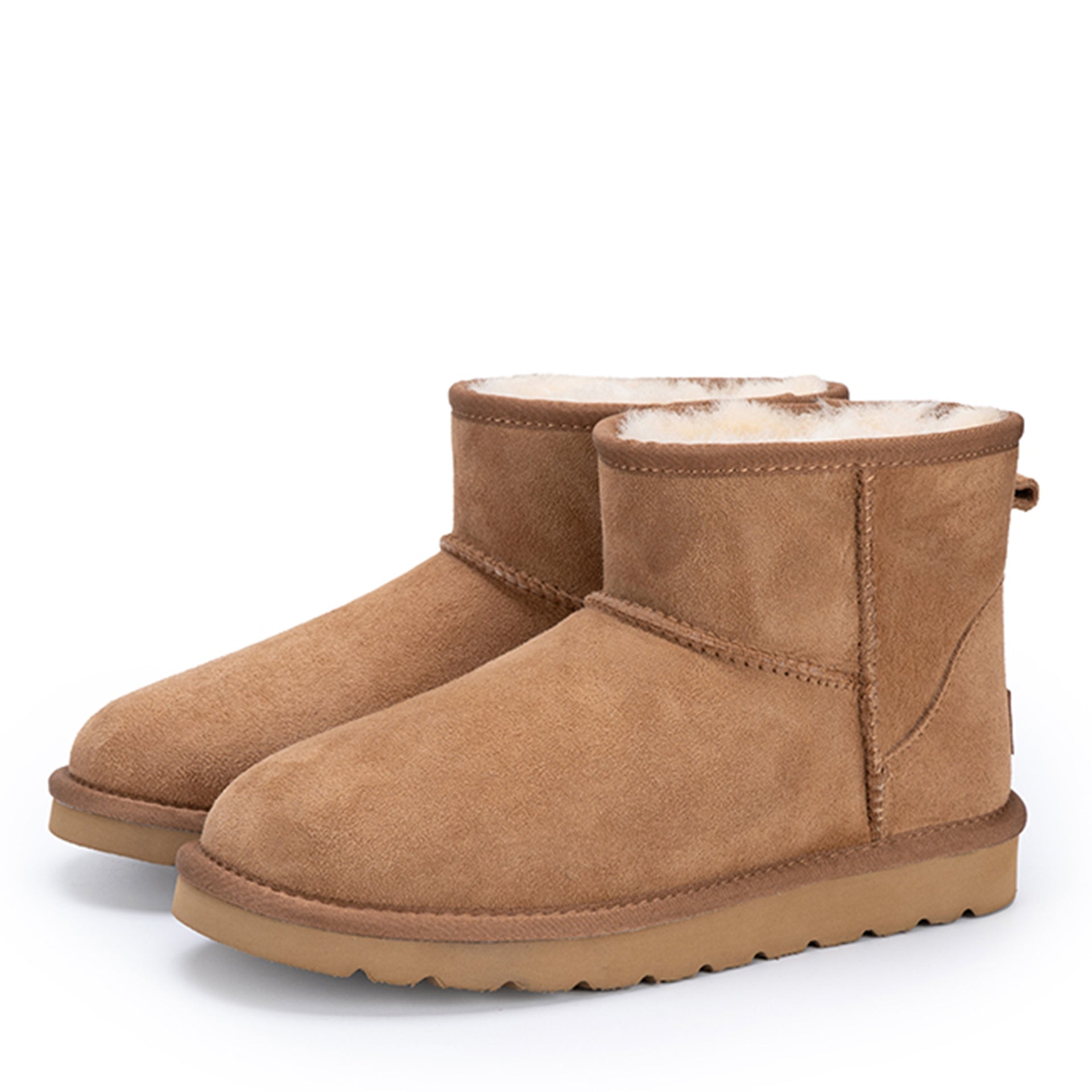 Mini Classic Ugg Boots, for women and men in Chestnut view 16