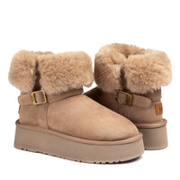 UGG Short Belt Platform Boots, for women view 4