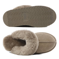 Platinum Platform Scuff Uggs
