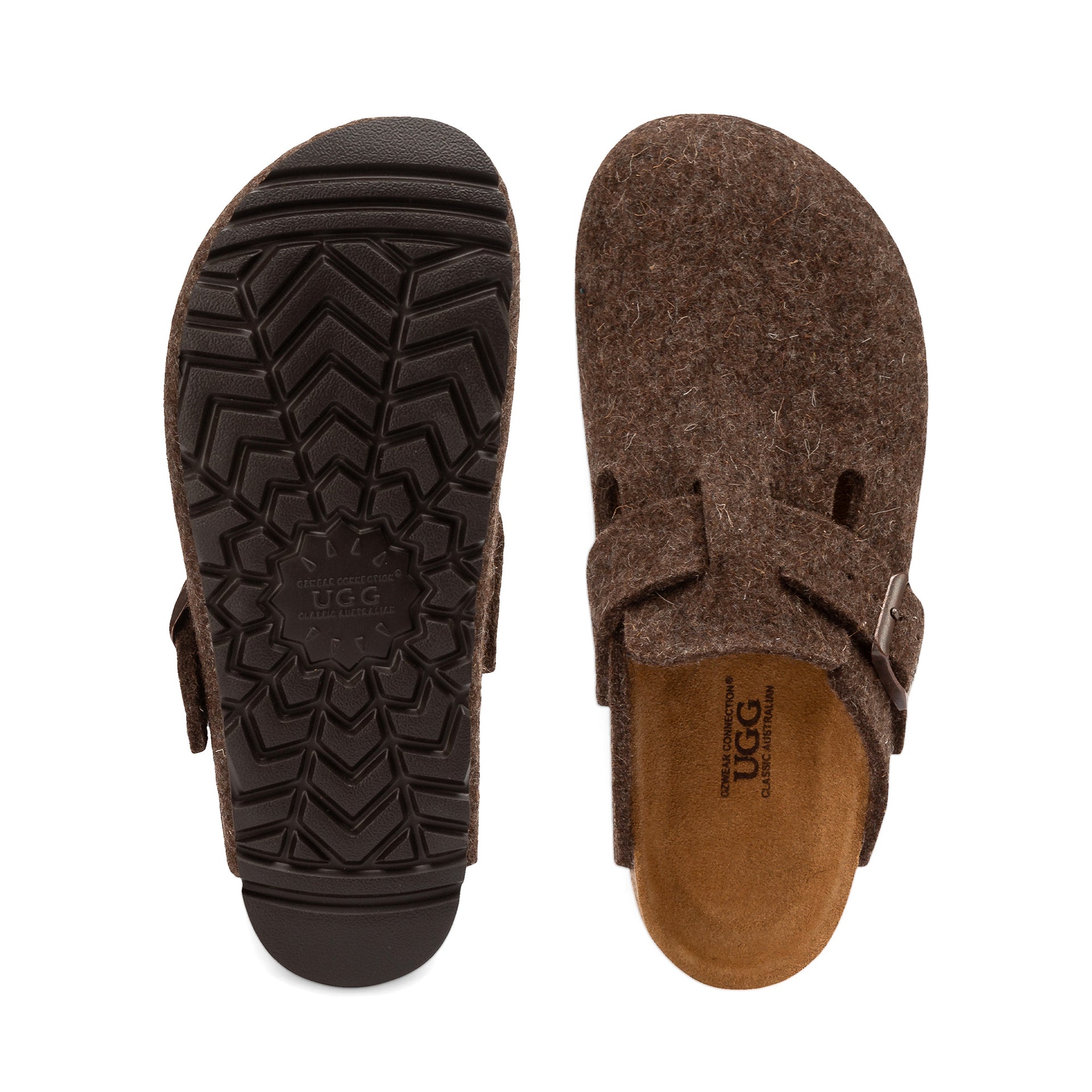 Clog Soft Footbed Uggs, for women and men in Cocoa view 10