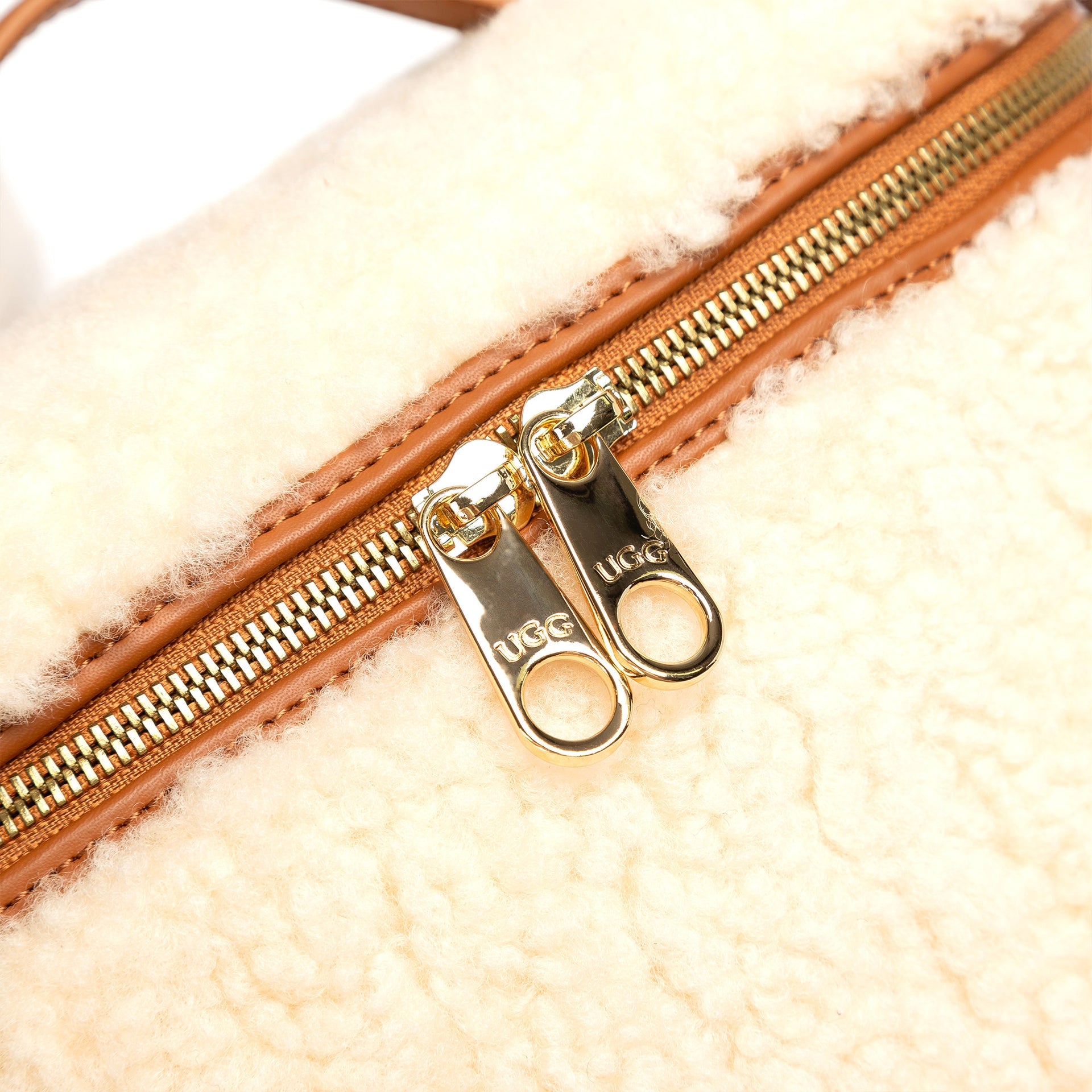 Shearling Box Bag Uggs, for women in Natural view 6