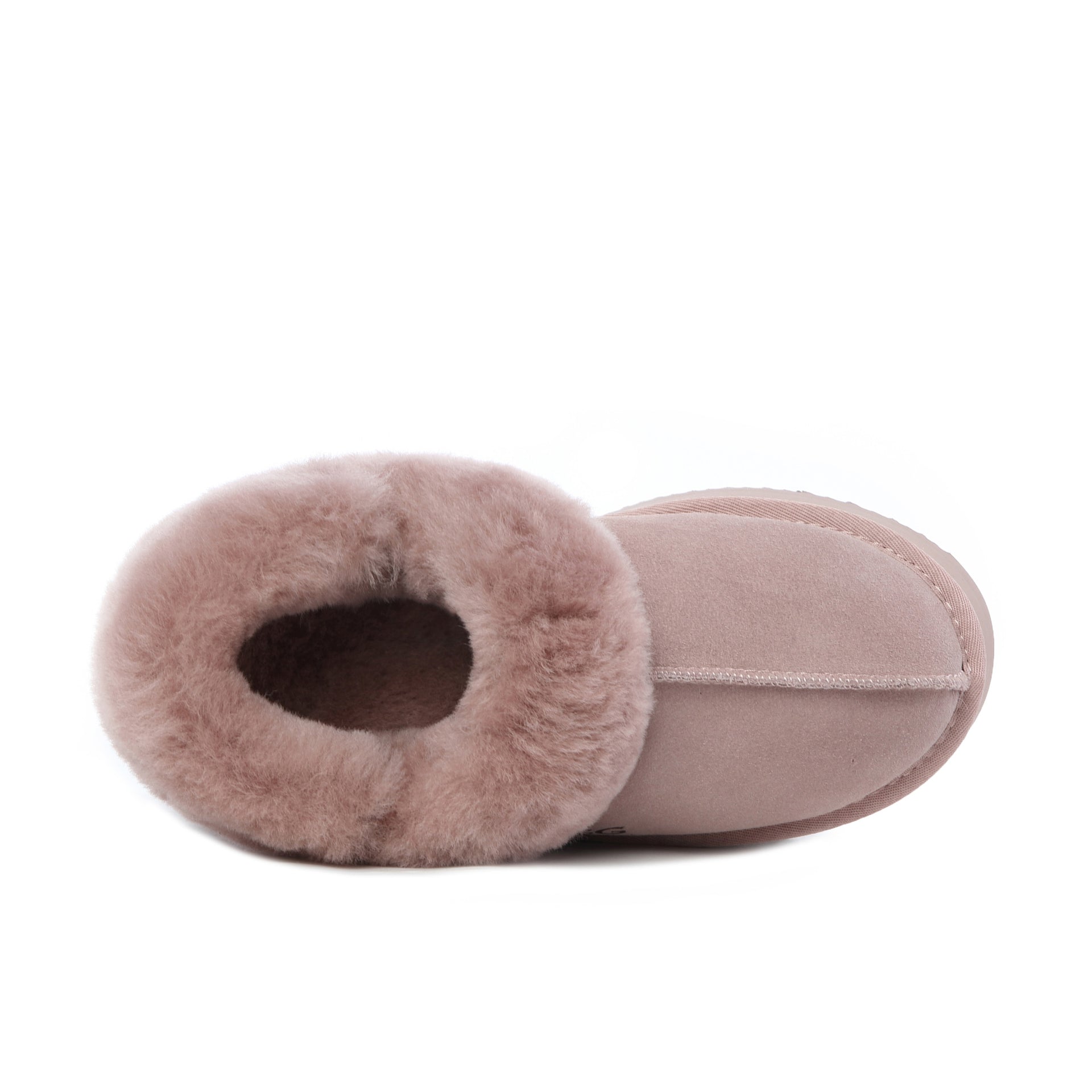 Fluffy Strappy Platform Scuff Uggs platform scuff ugg slippers view 18