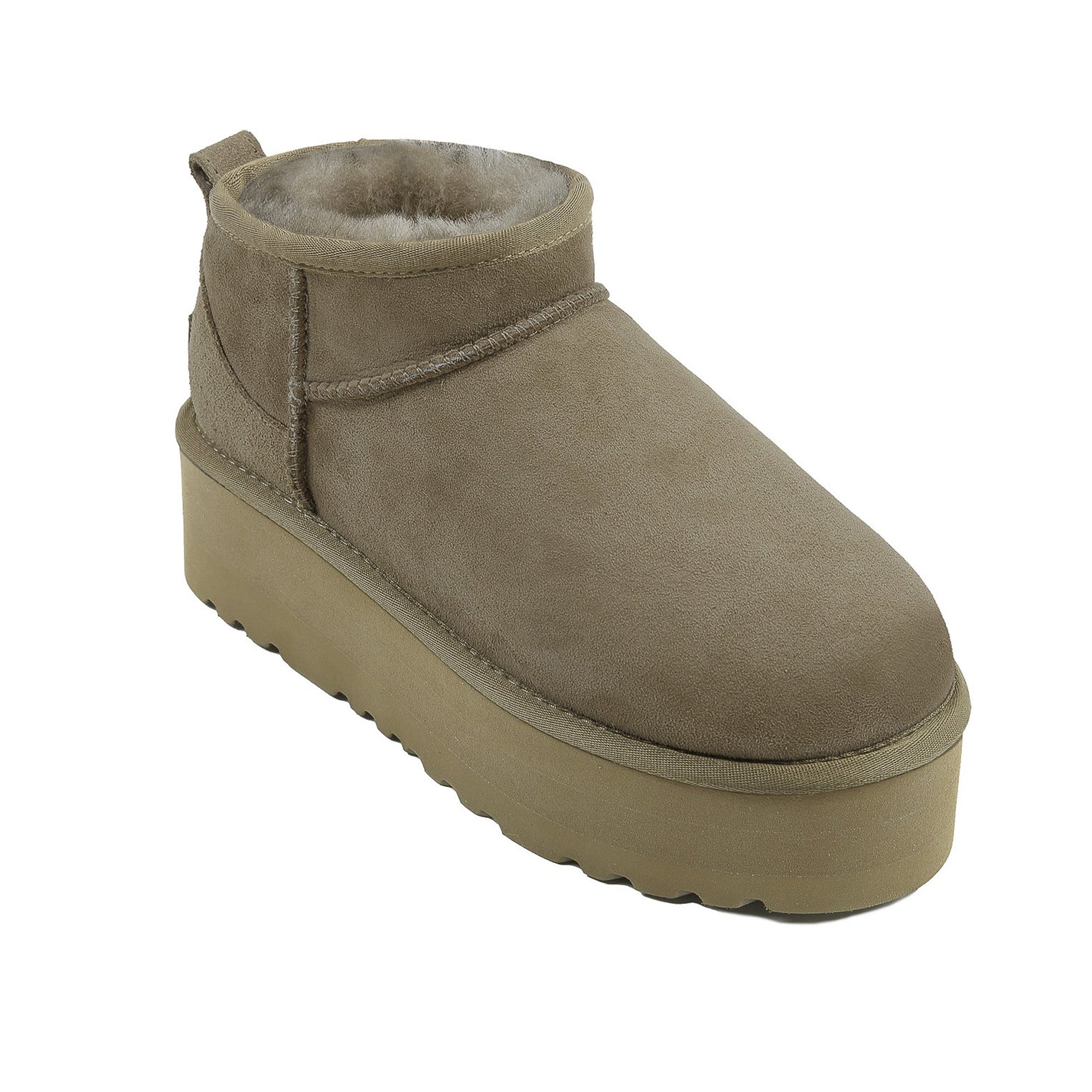 UGG Premium Ultra Mini Platform Boots, for women in Olive view 22