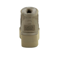UGG Premium Ultra Mini Platform Boots, for women in Olive view 24
