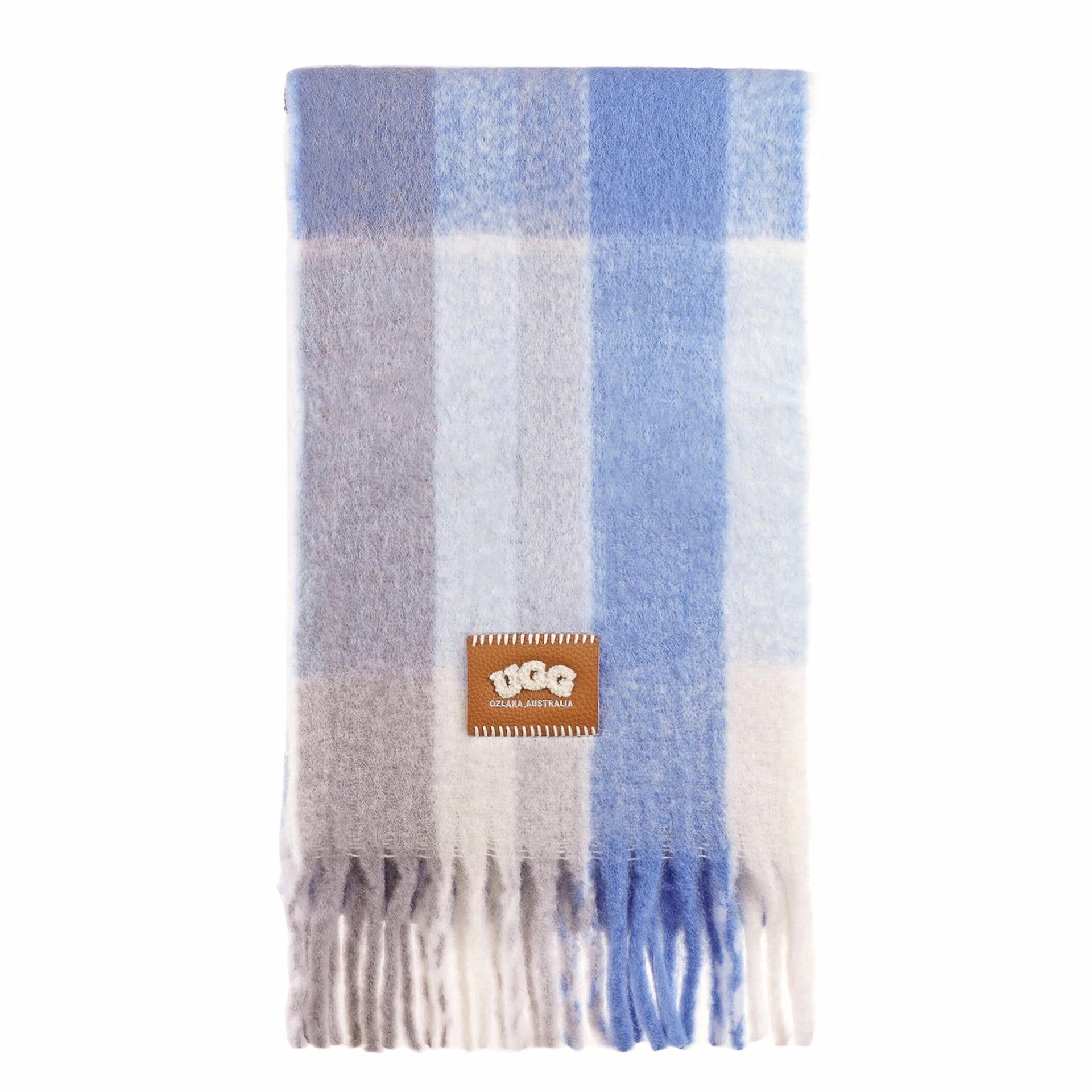 Premium Scarf Wool Uggs, for women and men in Sea Salt Blue view 6