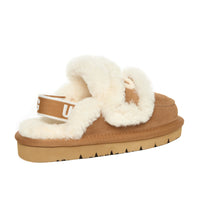 Little Trisha Fluffy Uggs, kids slippers view 3