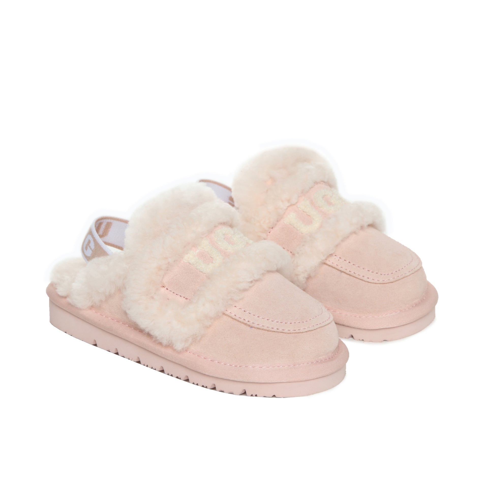 Little Trisha Fluffy Uggs, kids slippers view 18
