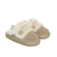 Little Trisha Fluffy Uggs, kids slippers view 14