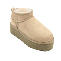 UGG Premium Ultra Mini Platform Boots, for women in Sand view 2