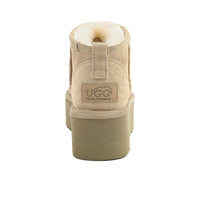 UGG Premium Ultra Mini Platform Boots, for women in Sand view 4
