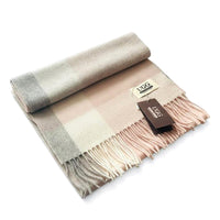 Wool Scarf Premium Uggs, for women and men in Pink / Grey view 4