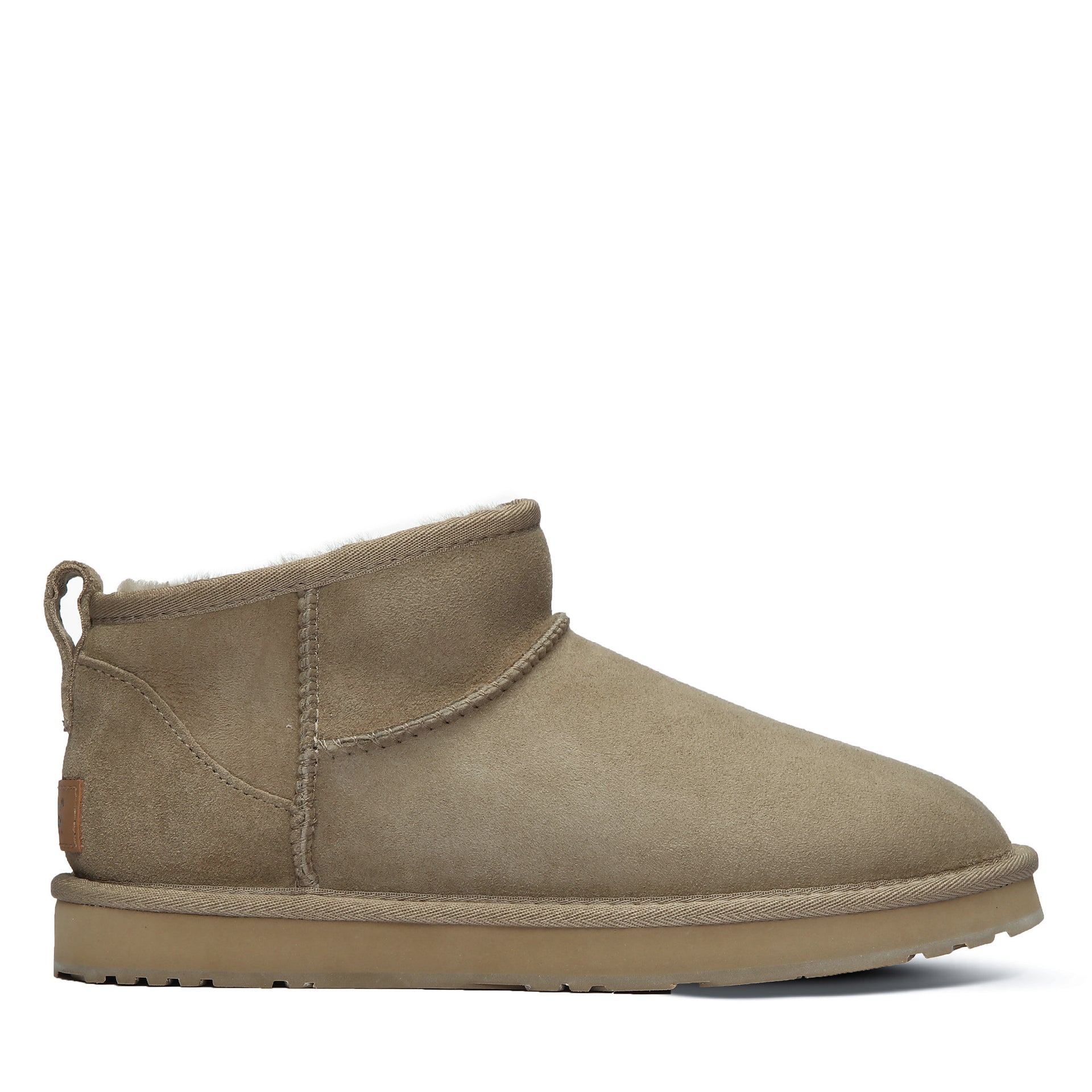 Classic Ultra Mini Uggs, women's and men's boots in Antelope Brown view 6