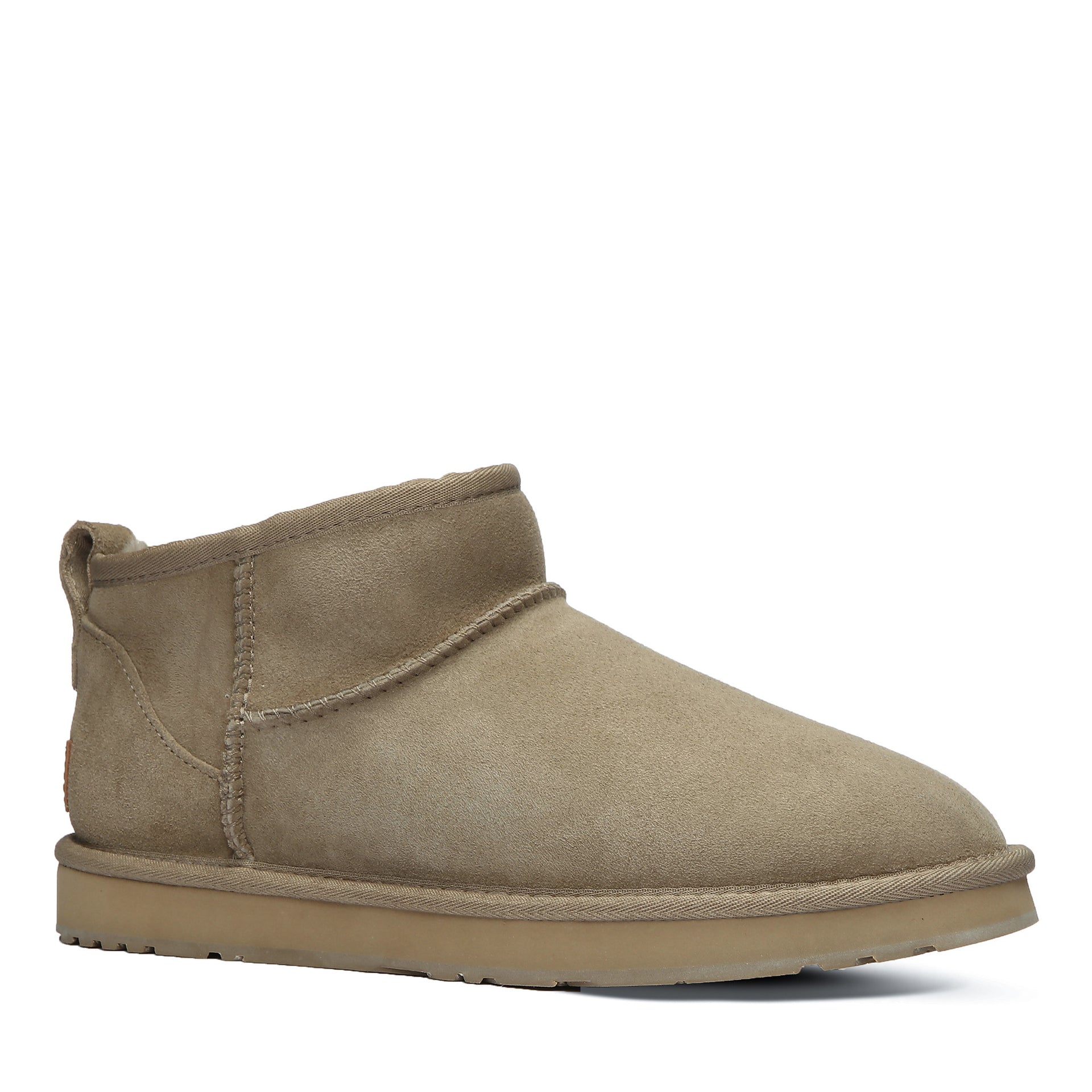 Classic Ultra Mini Uggs, women's and men's boots in Antelope Brown view 7