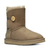 Classic Mid Button Uggs, women's boots in Antelope Brown view 2