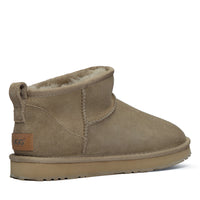 Classic Ultra Mini Uggs, women's and men's boots in Antelope Brown view 8