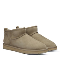 Classic Ultra Mini Uggs, women's and men's boots in Antelope Brown view 9