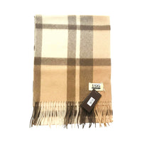 Premium Wool Scarf Uggs, for women and men in Ash Grey view 3
