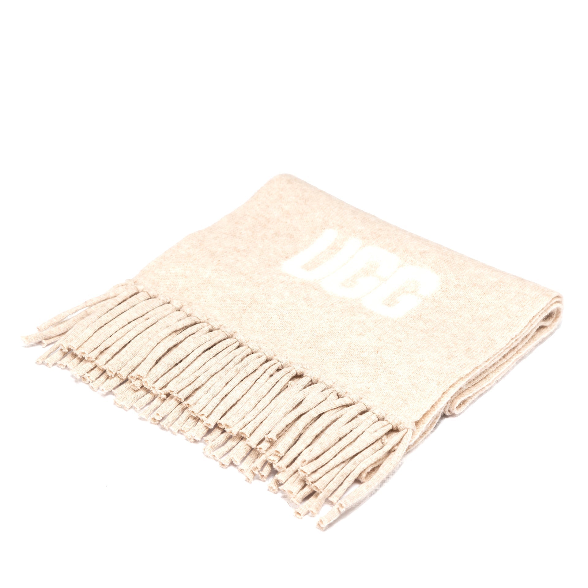Cashmere Aus Wool Scarf Uggs, for women and men in Almond view 4