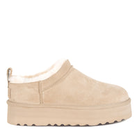 Mini Platform Uggs, women's slippers in Apricot view 16