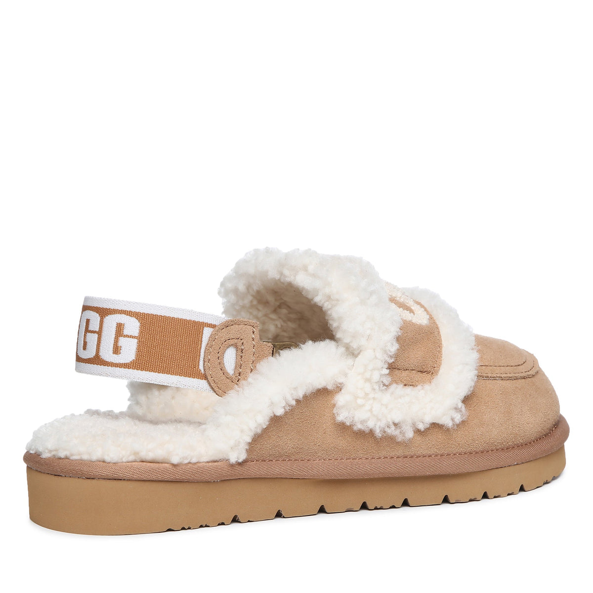 Trisha Platinum Uggs, women's slippers in Apricot view 3