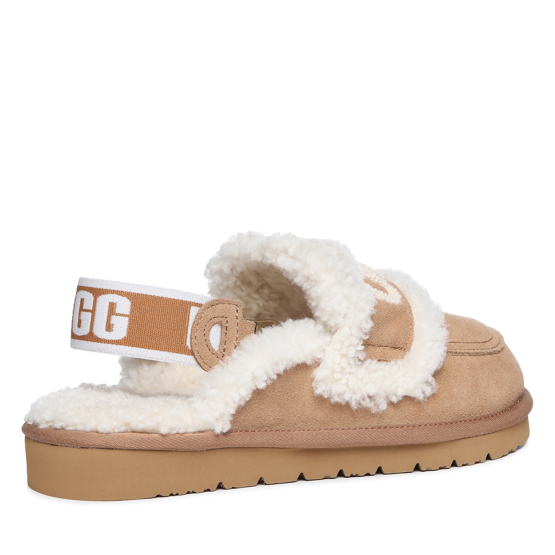 Trisha Platinum Uggs, women's slippers in Apricot view 3