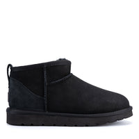 Premium Ultra Mini Ugg Boots, for women and men in Black view 13