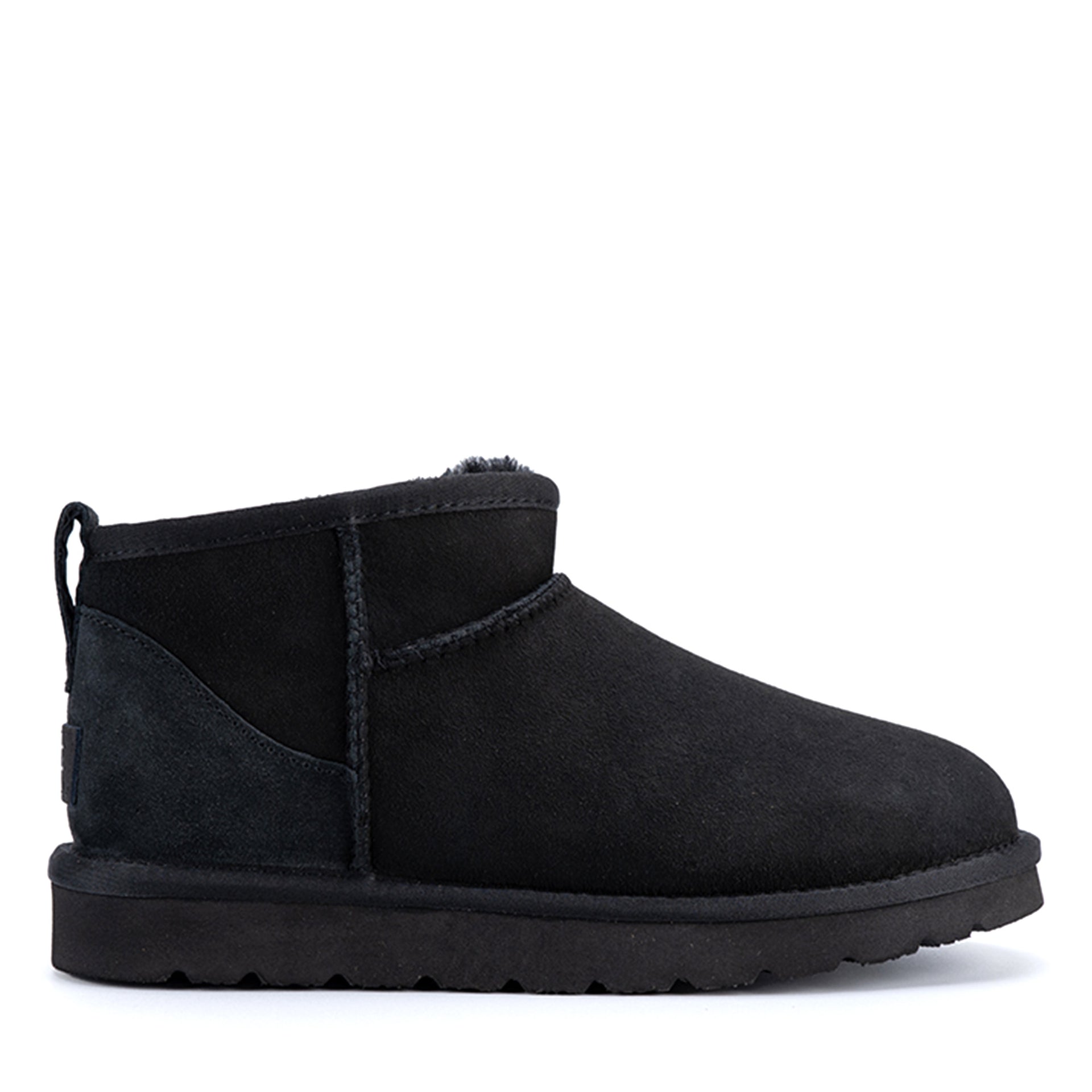 Premium Ultra Mini Ugg Boots, for women and men in Black view 13