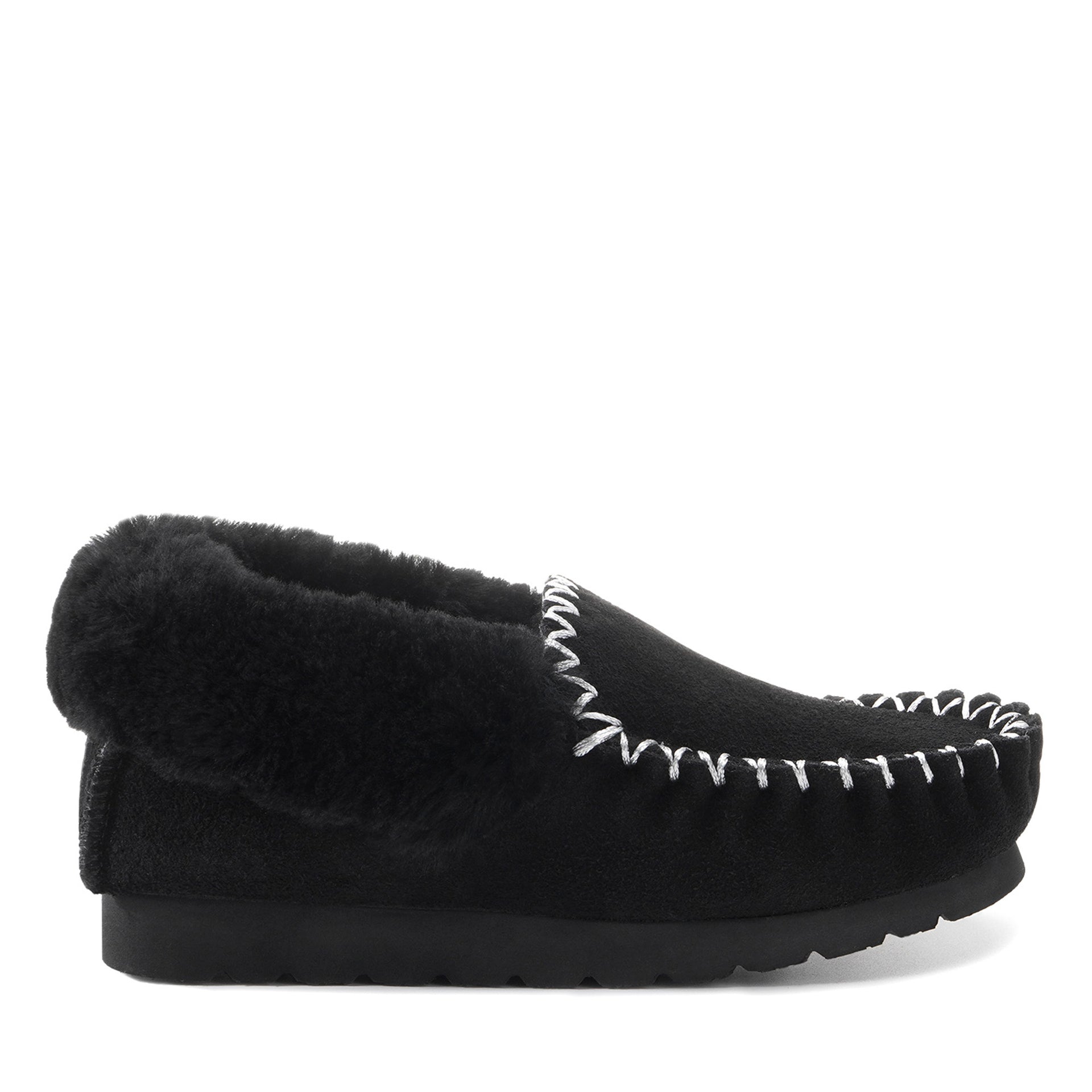 Premium Moccasin Uggs, for women and men in Black view 6