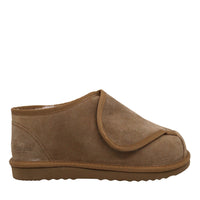 Ultimate Sheepskin Ankle Velcro, women's and men's ugg slippers in Brown view 9