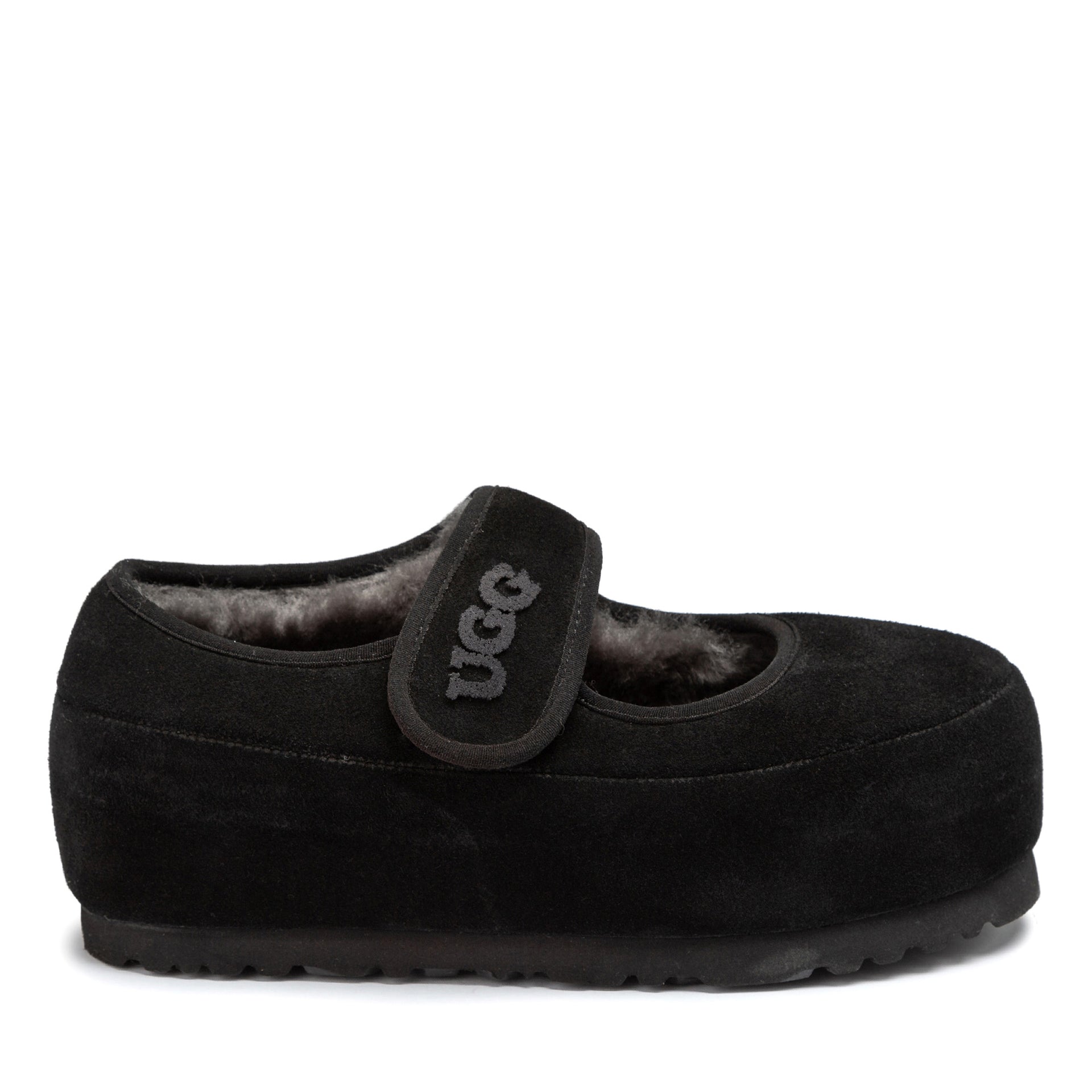 Velcro Elevator Uggs, women's slippers in Black view 6