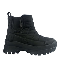 Mika Sheepskin Waterproof Boots, for women in Black view 4