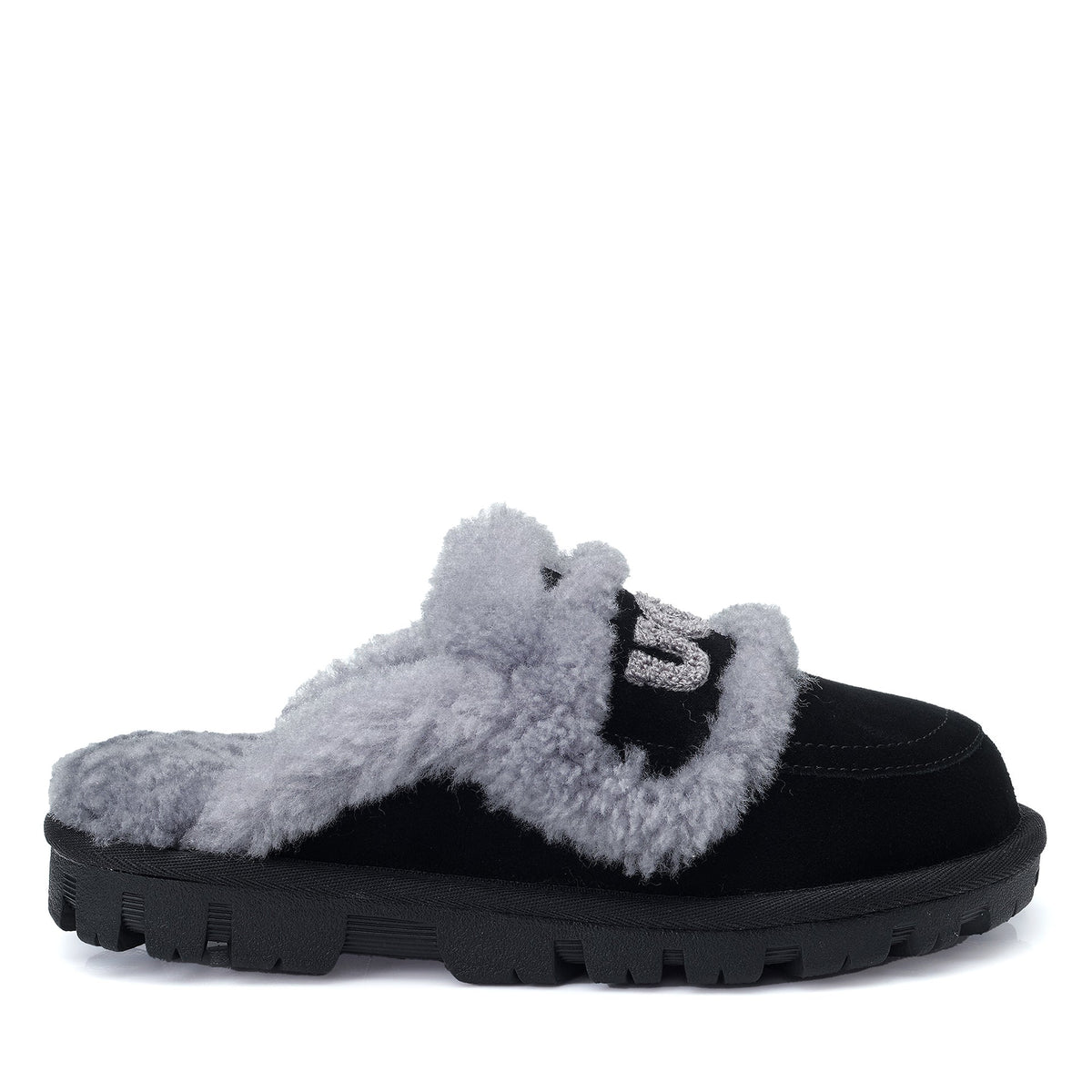 Logo Shearling Ugg Slipper